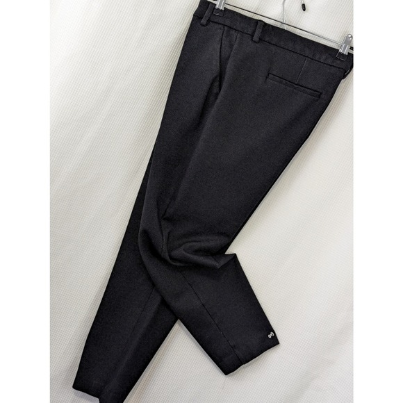 LIVERPOOL LOS ANGELES! HEAVY BLACK, GRAY MICRO WEAVE PANTS, SLACKS! SZ 14 - Picture 10 of 10